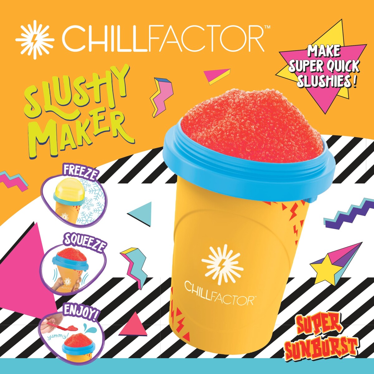 Chillfactor - Colour Shock Sunburst Yellow