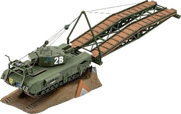 Revell - Churchill Avre Tank Byggesæt - 1 76 - Level 4 - 03297