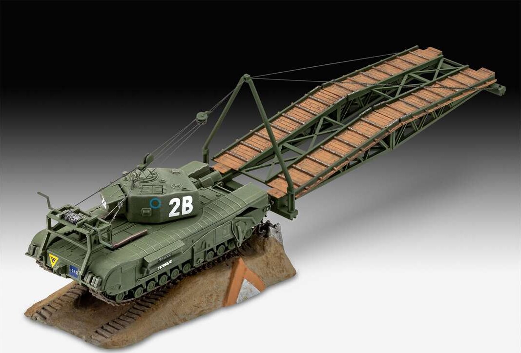 Revell - Churchill Avre Tank Byggesæt - 1 76 - Level 4 - 03297