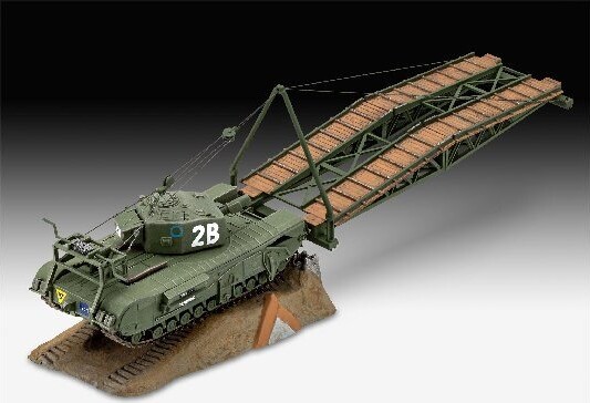 Revell - Churchill Avre Tank Byggesæt - 1 76 - Level 4 - 03297
