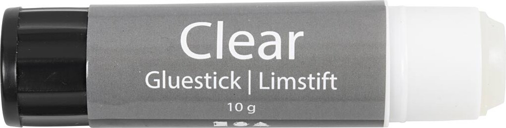 Clear Limstift - Rund - 2 Stk - 10 G
