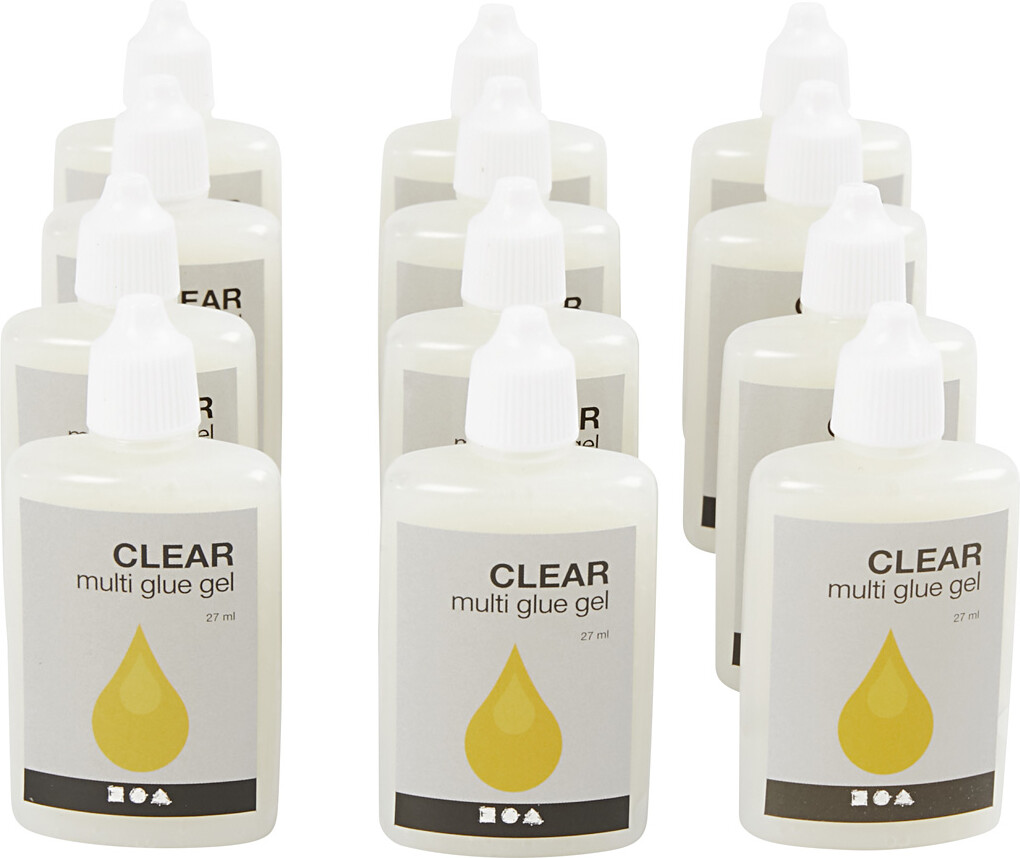 Clear Multi Glue Gel - 12X27 Ml