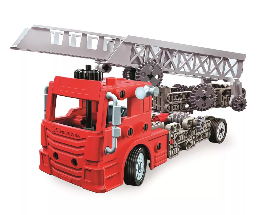 Clementoni - Science Play - Mechanics - Fire Truck