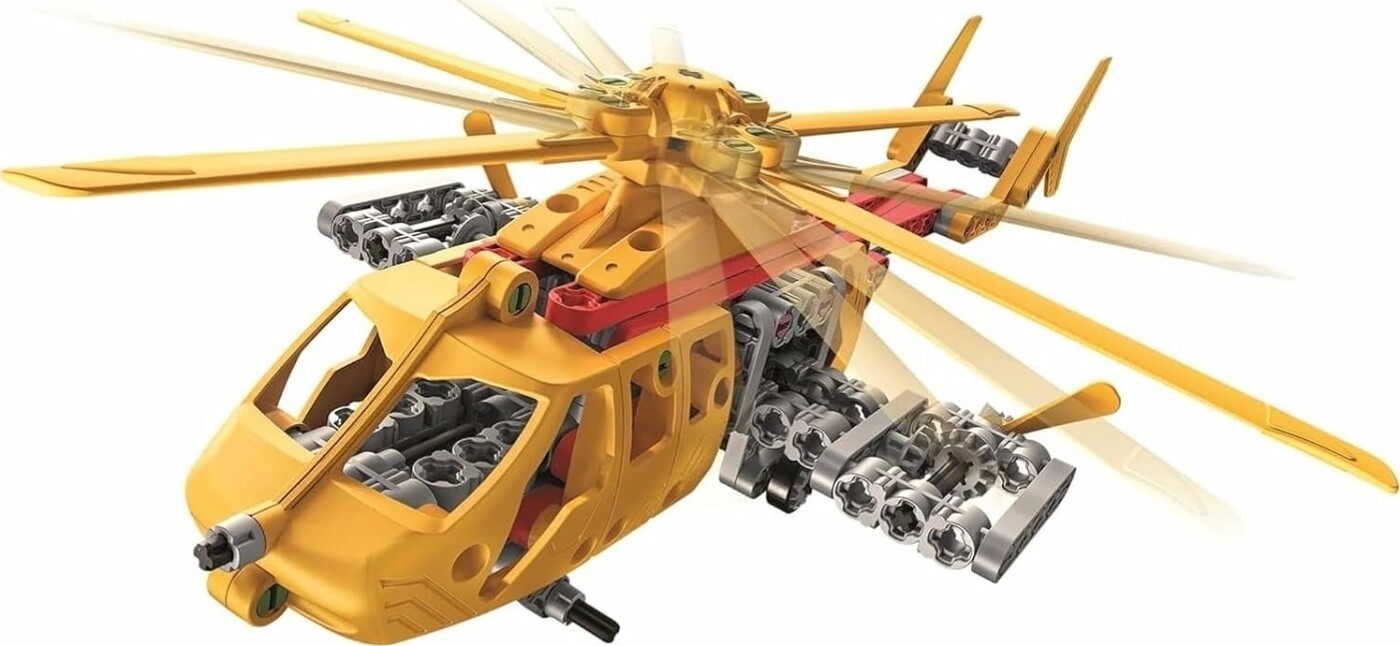Clementoni - Science Play - Mechanics - Rescue Helicopter