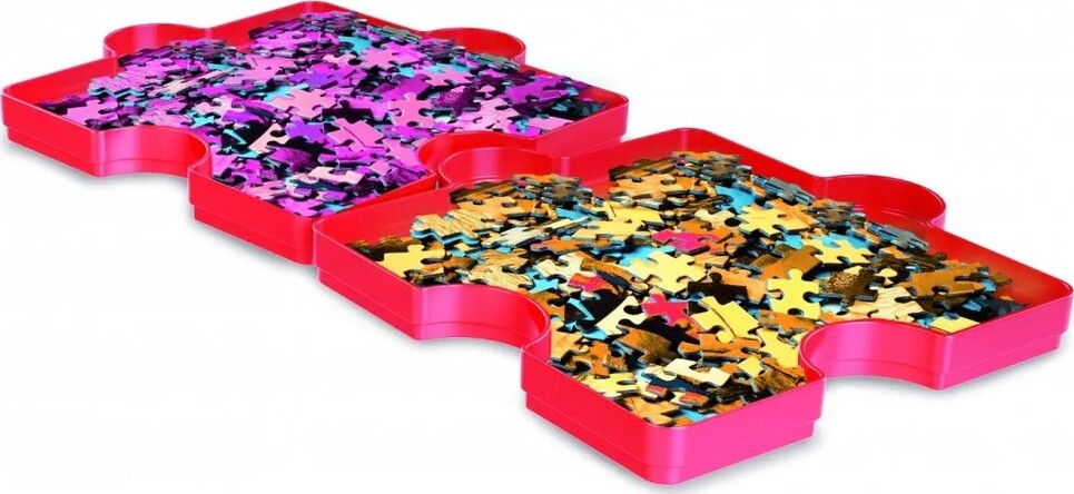 Sorteringsbakker Til Puslespil - 6 Stk - Op Til 1000 Brikker - Clementoni