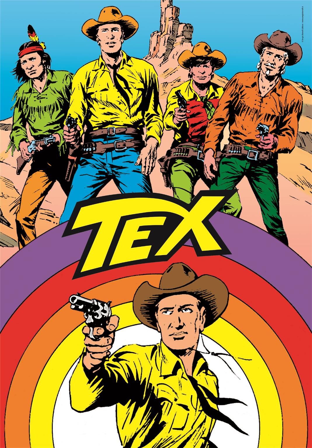 Clementoni Puslespil - Tex - 1000 Brikker