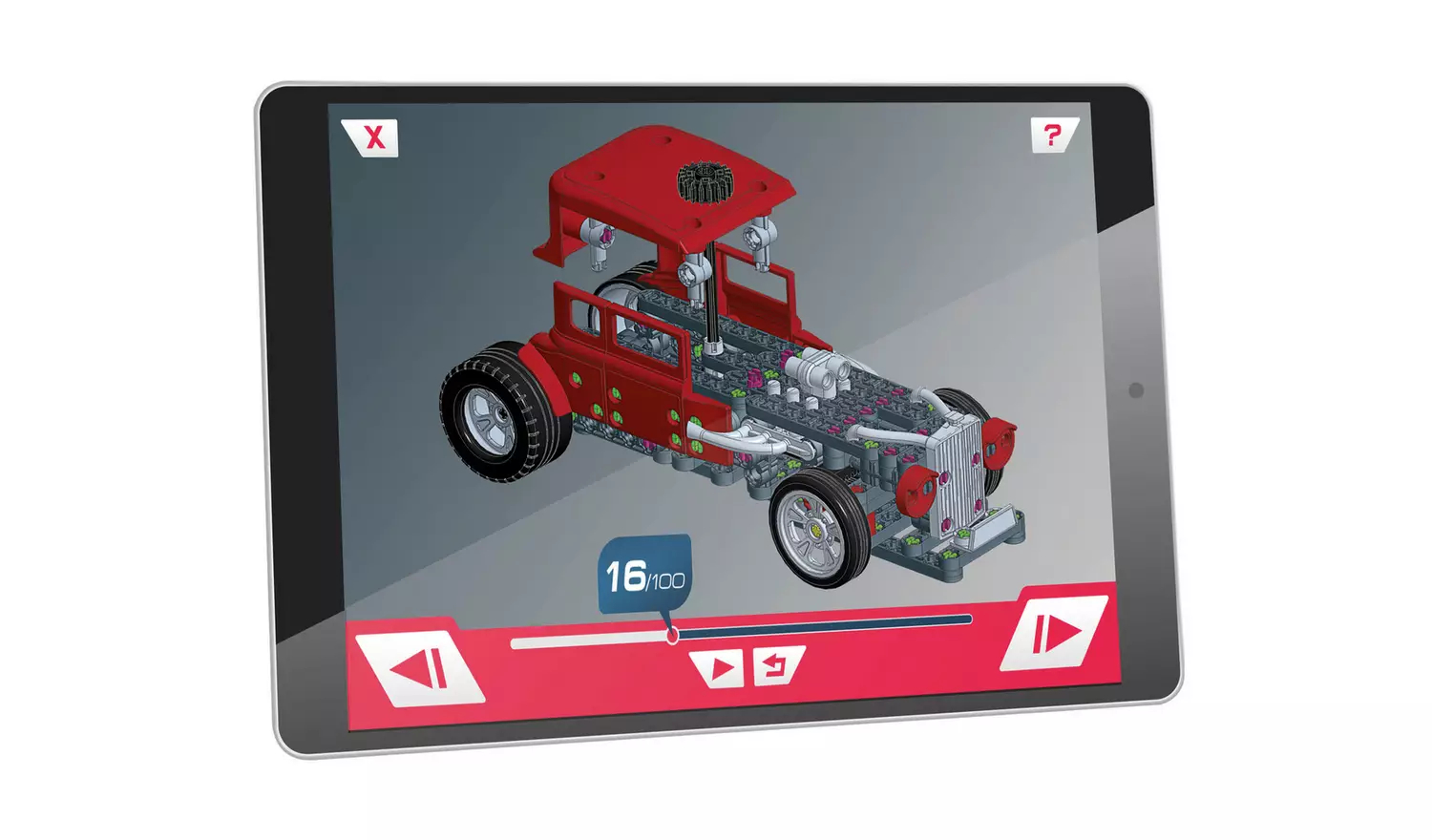 Clementoni - Science Play - Mechanics - Flame Hot Rod