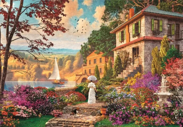 Clementoni - Victorian Promenade Puzzle - 500 Brikker - Hqc