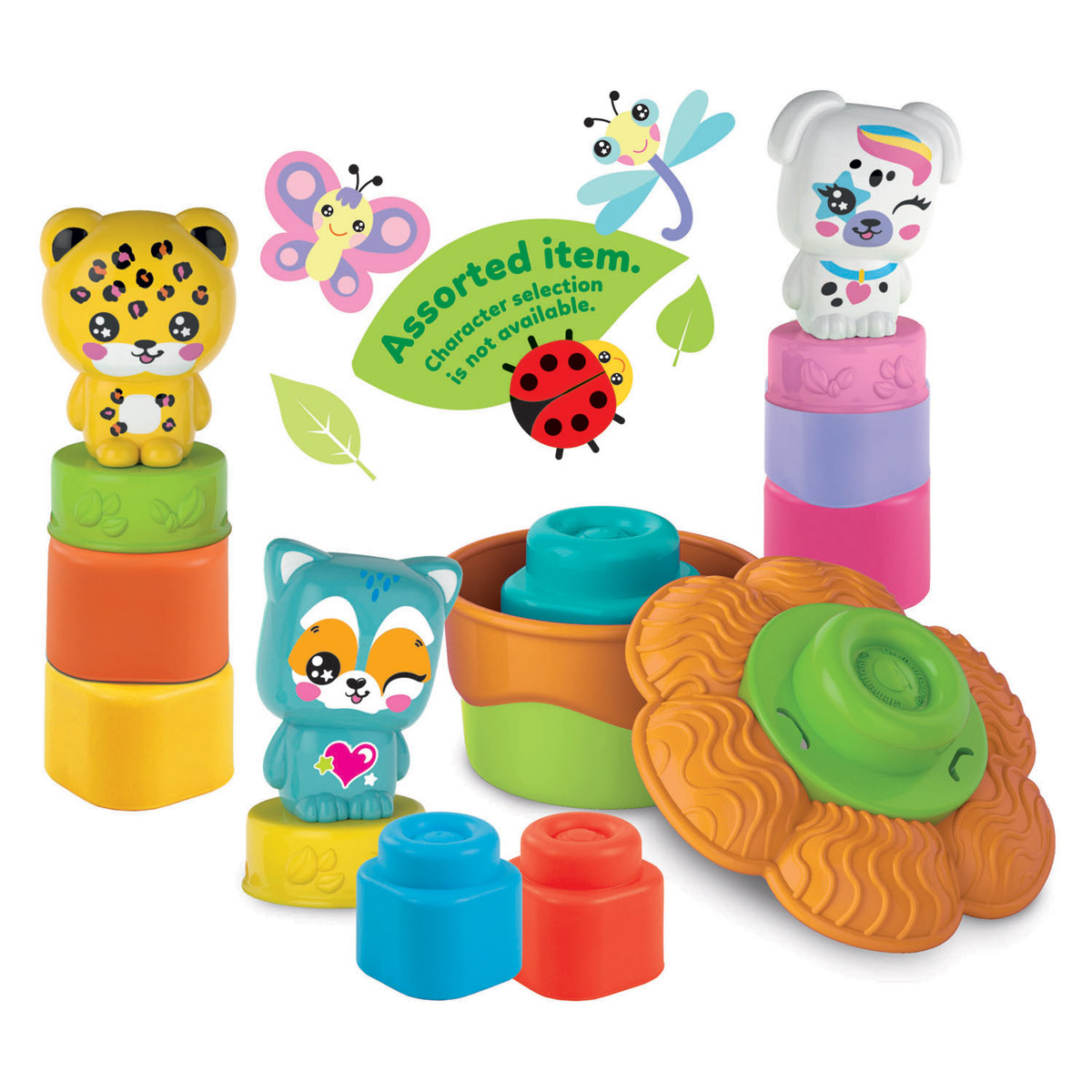 Clementoni - Clemmy Garden Tubes - Assorteret