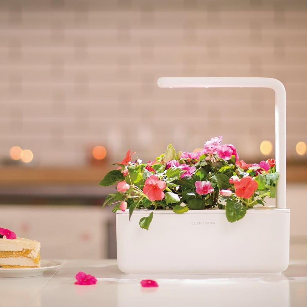 Click And Grow- Smart Garden 3 Start Kit Color White Sgs1Uni