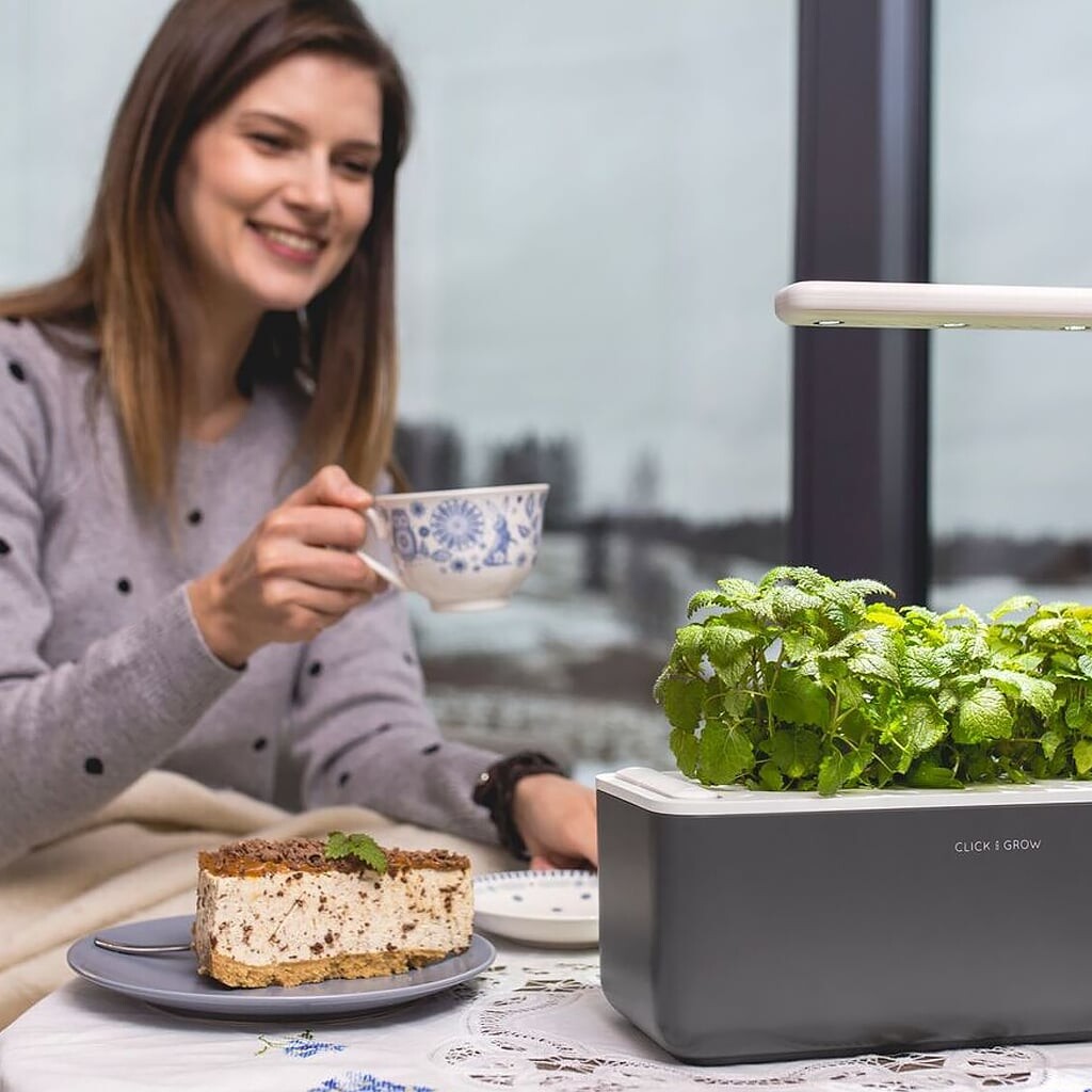 Click And Grow- Smart Garden 3 Start Kit Color White Sgs1Uni