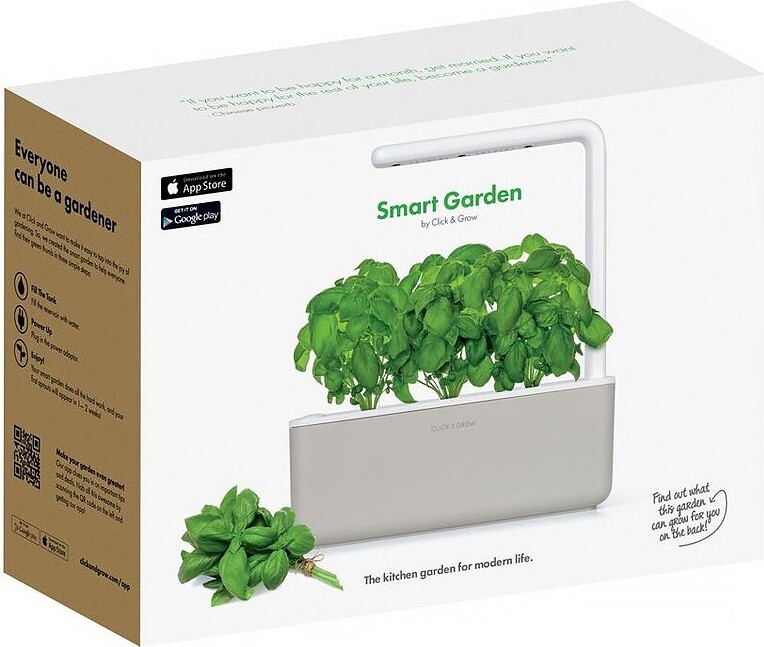 Click And Grow - Smart Garden 3 Startkit I Mellow Beige Sgs7Uni