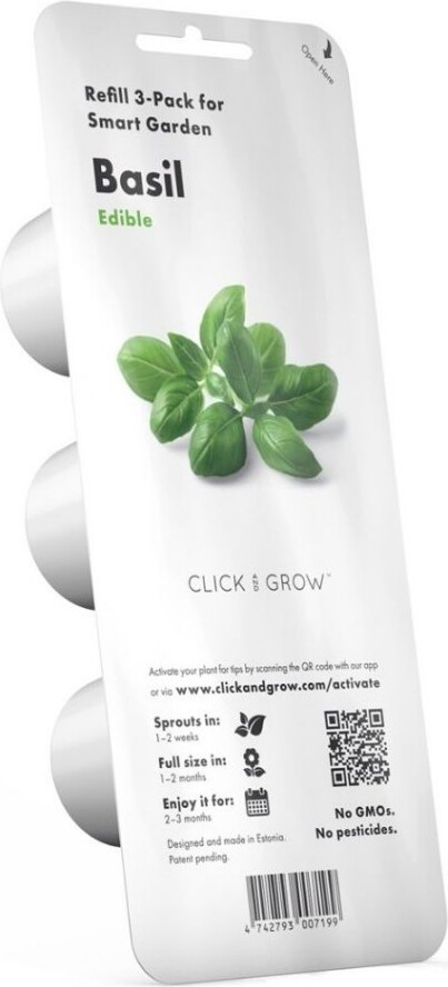 Click And Grow - Smart Garden Refill 3-Pack - Basil Sgr3X3
