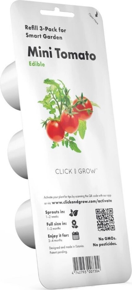 Click And Grow - Smart Garden Refill 3-Pack - Mini Tomato Sgr5X3
