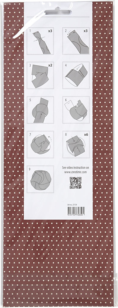 Click Ornamenter - Ø 9 Cm - Str 5 5X28 4 Cm - 9 Sæt