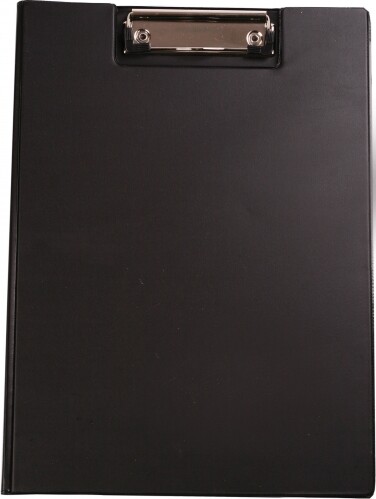 Clipboard A4 - Dobbelt - Sort - Centrum