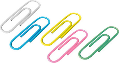 Clips 25 Mm - Plastovertrukne - 100 Stk - Centrum