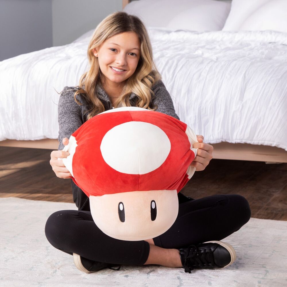 Mario Bamse - Mario Kart - Mushroom - Club Mocchi Mocchi - 38 Cm