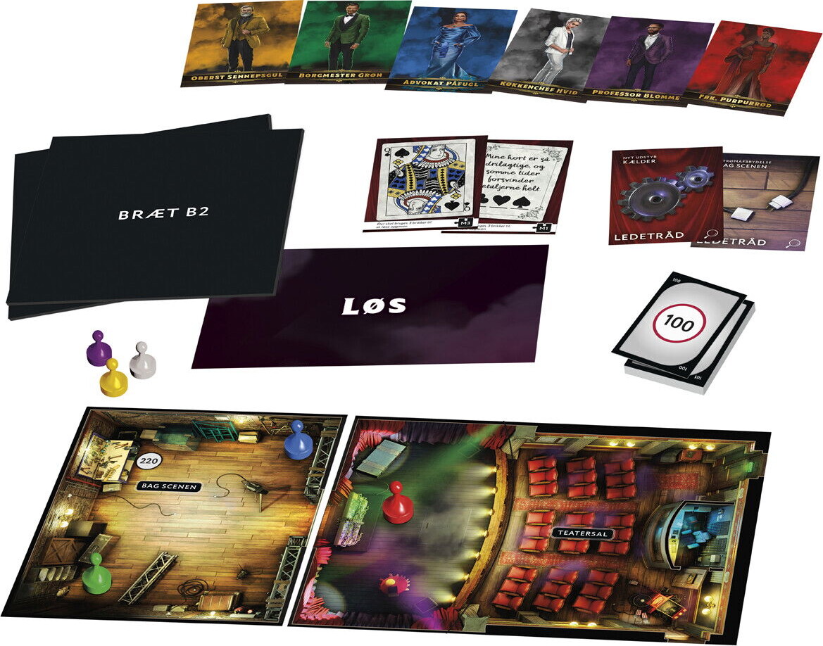 Cluedo - Flugt - Mysteriet I Illusionistklubben - Hasbro F8817