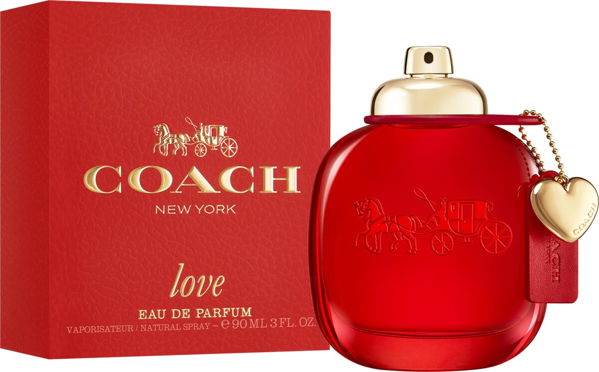 Coach - Love Edp - Deep Red - 90 Ml
