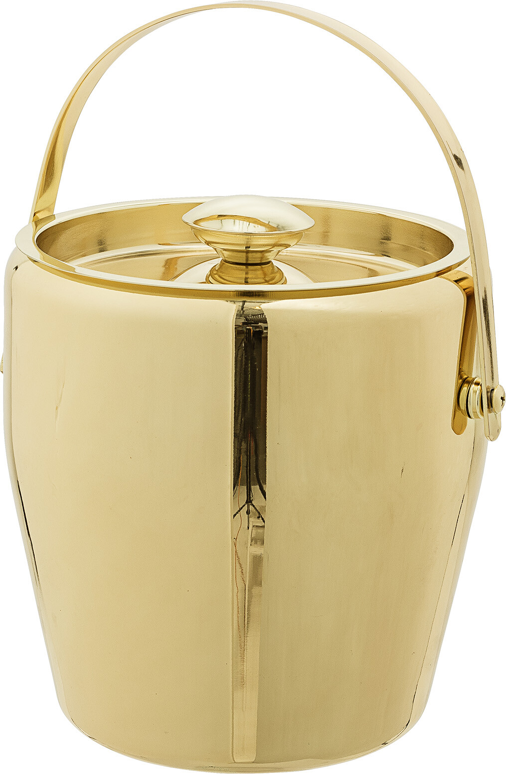 Bloomingville - Cocktail Isspand Med Låg - Guld - Rustfri Stål