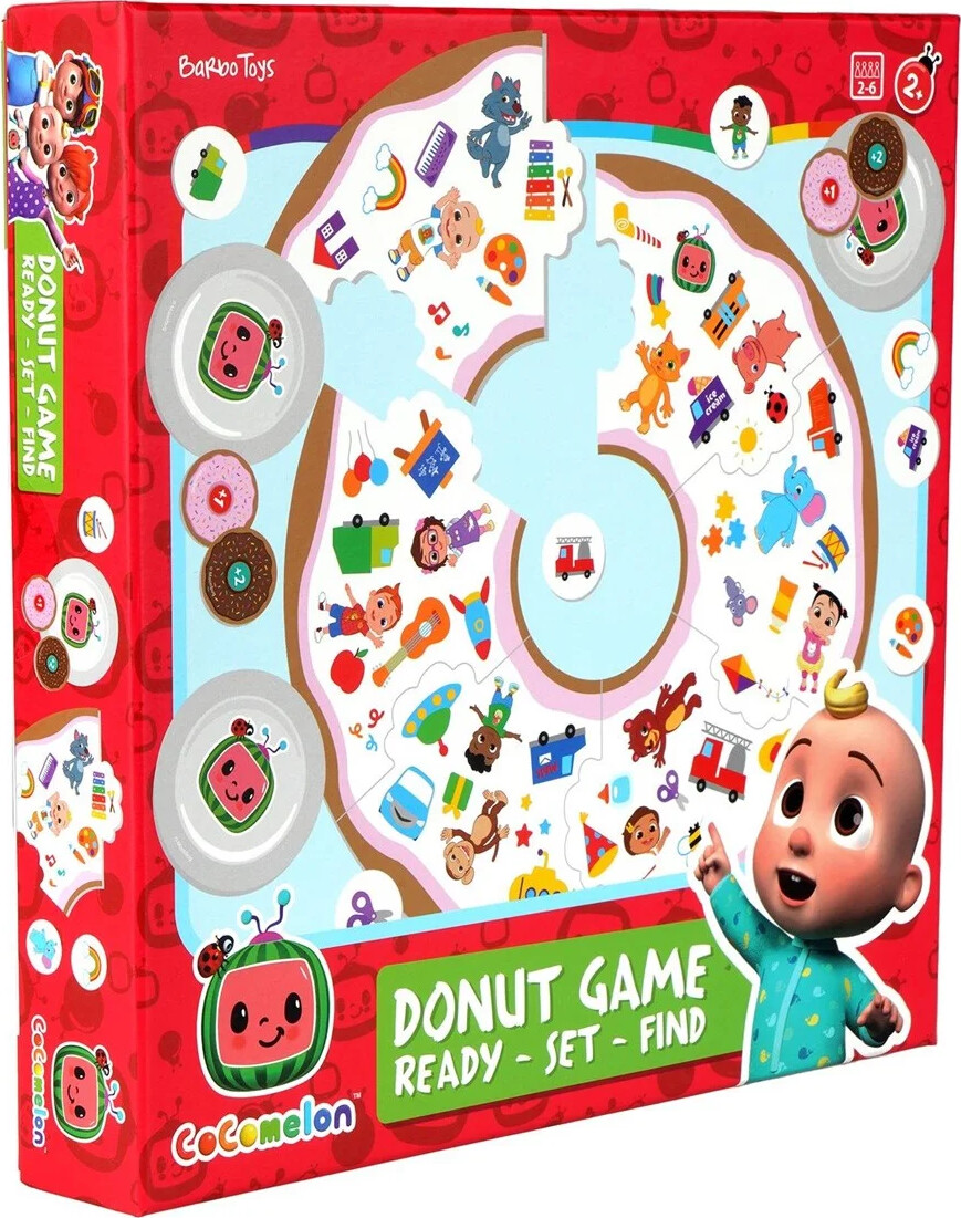 Cocomelon Spil - Donut - Klar Parat Find