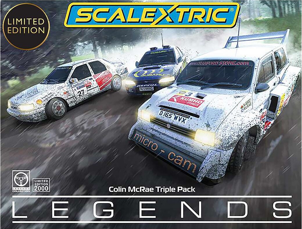 Colin Mcrae Triple Pack - C4612A - Scalextric