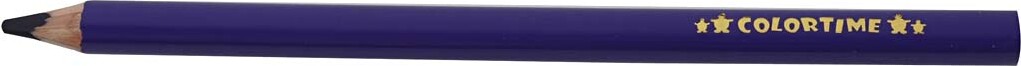 Trekantet Farveblyanter - Mine 5 Mm - Jumbo - Lilla - 12 Stk
