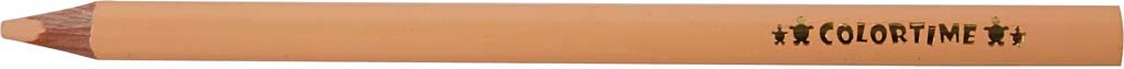 Trekantet Farveblyanter - Mine 5 Mm - Jumbo - Lys Pudder - 12 Stk