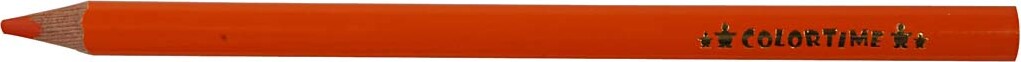 Trekantet Farveblyanter - Mine 5 Mm - Jumbo - Orange - 12 Stk