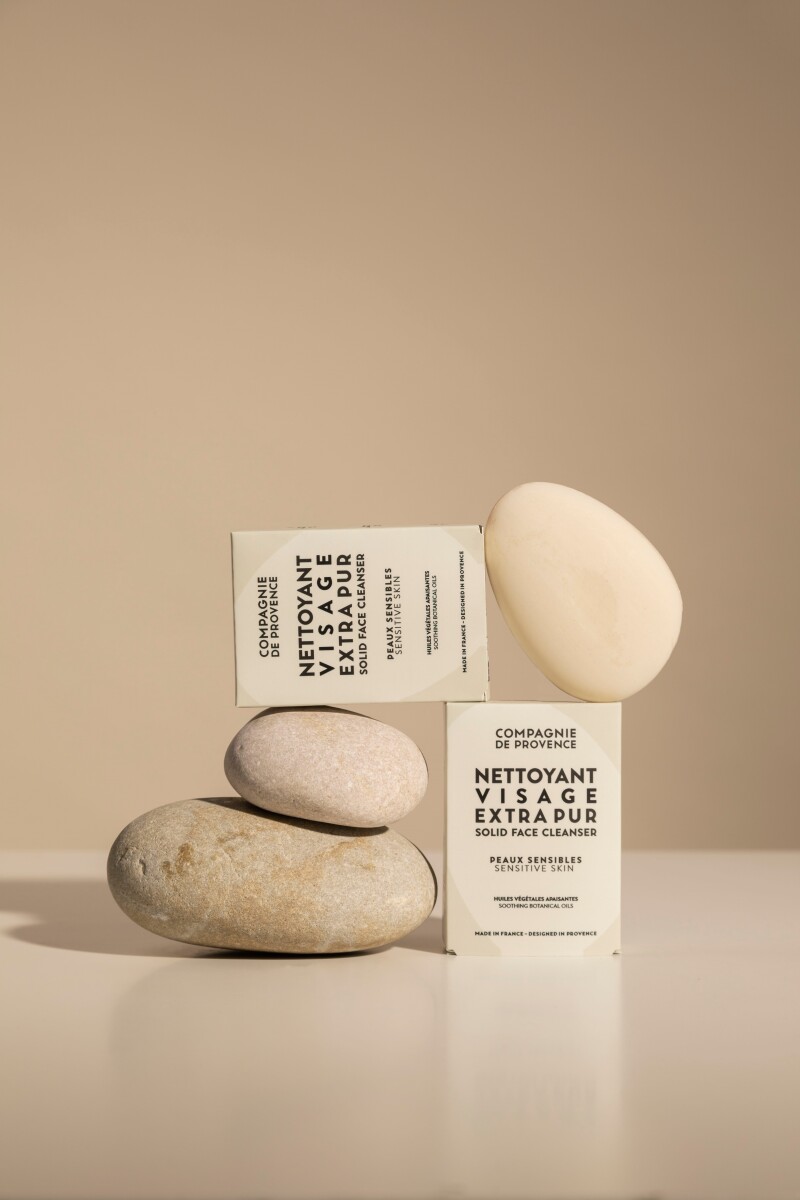 Compagnie De Provence - Solid Face Cleanser Sensitive Skin 85 Ml - Rens