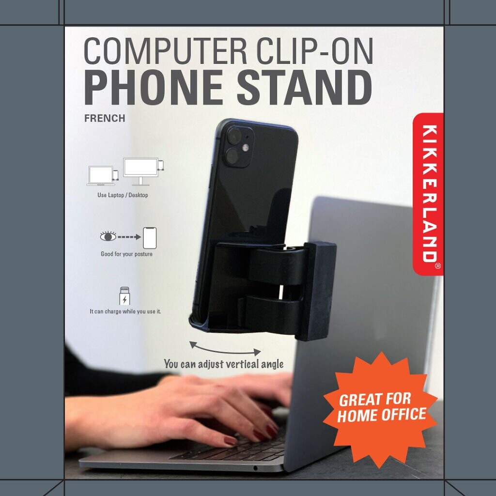 Kikkerland - Clip On Mobilholder