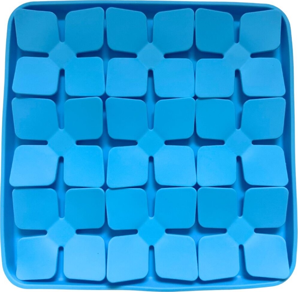 Confetti Dogs - Leaf Slikkemåtte Til Våd Og Tørfoder 20 X 20 X 2 Cm -