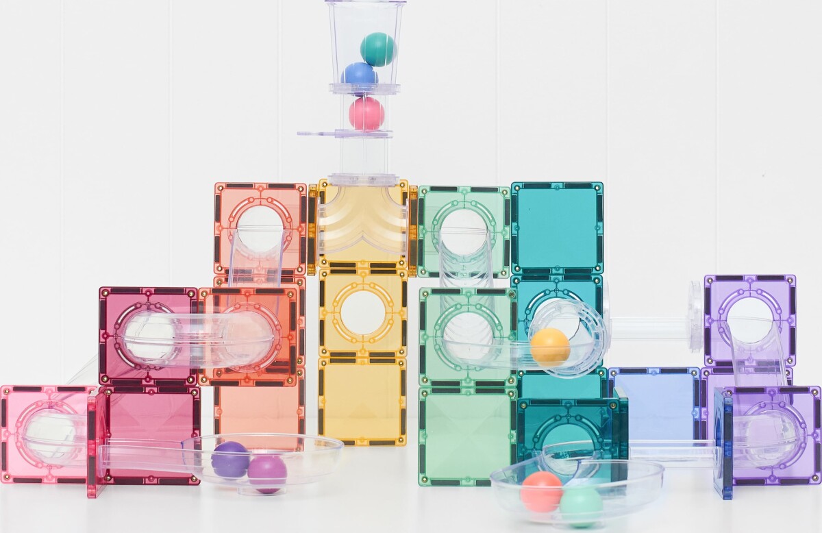 Connetix - Ball Run Pastel Pack 114 Pc Ct-P-00114-Br