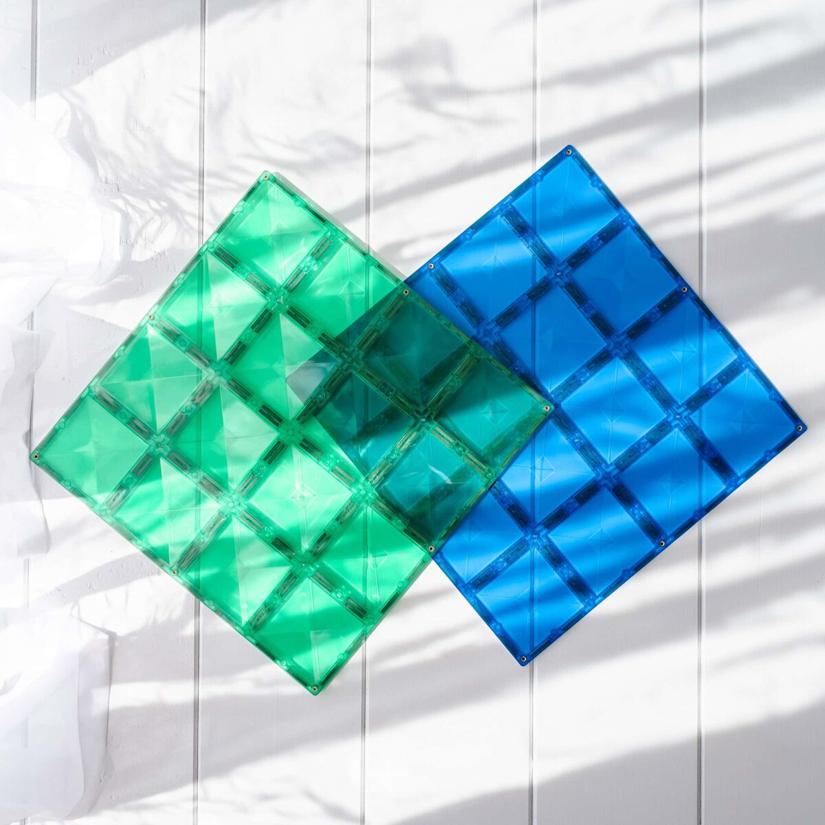 Connetix - Base Plate - Rainbow Blue Green Ct-R-Bg002-Bp