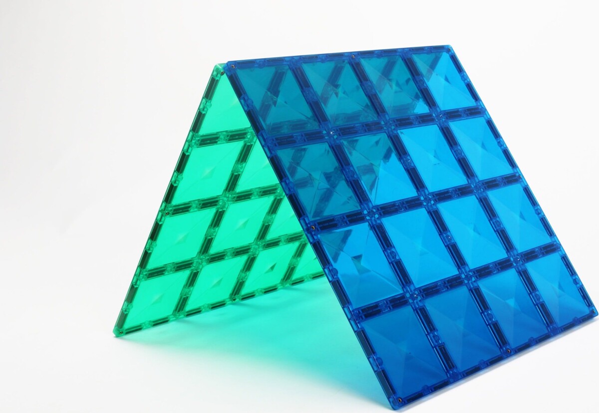 Connetix - Base Plate - Rainbow Blue Green Ct-R-Bg002-Bp