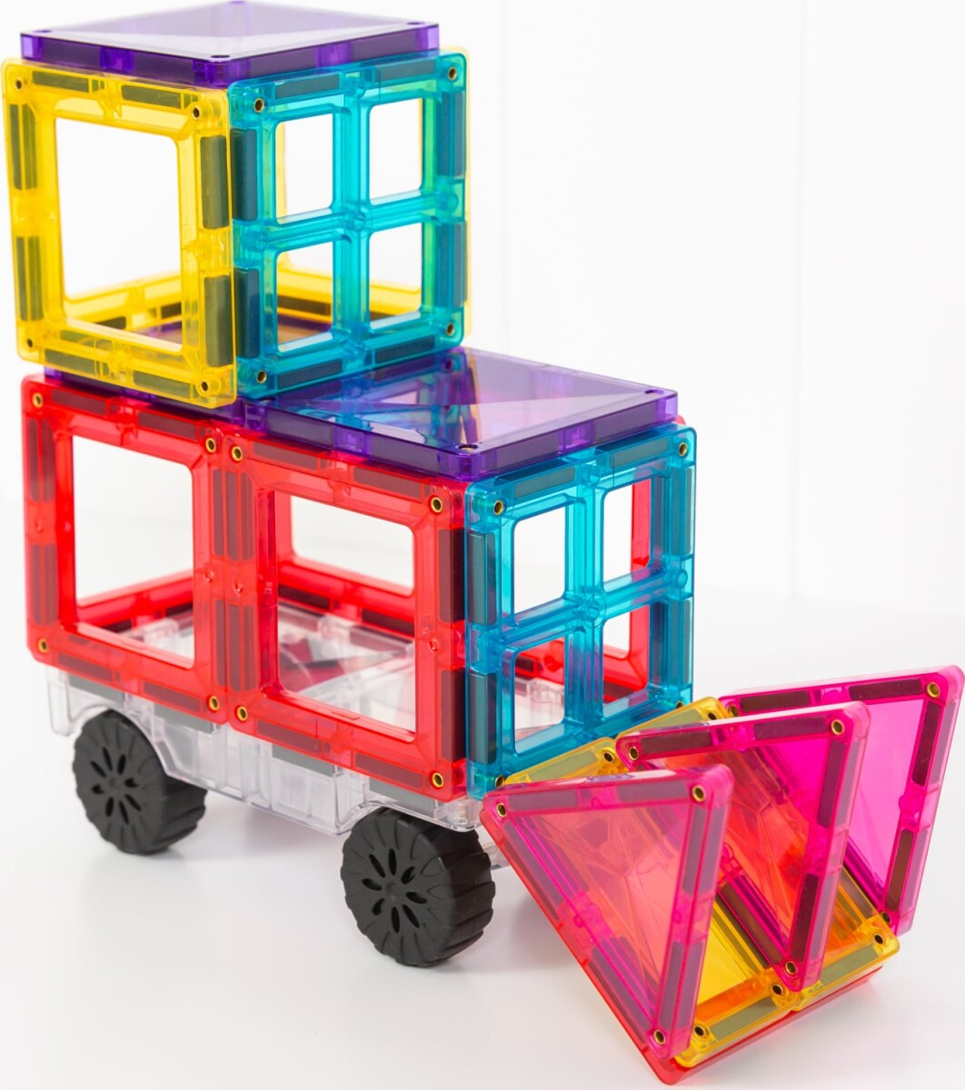 Connetix - Bright Transport Pack 50 Pc Ct-B2-00050-Tr