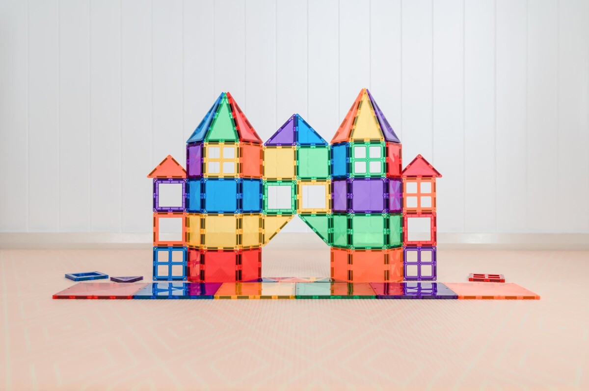 Connetix - Starter Pack - Magnetsæt 60 Dele - Rainbow Ct-R-00060-St