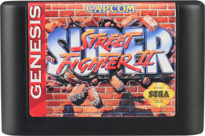 Console Heroes - Mega Drive Street Fighter