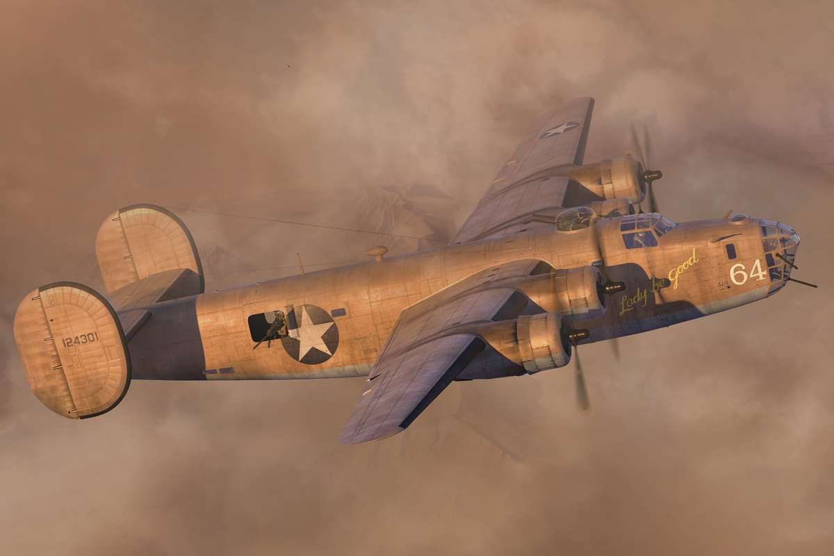 Airfix - Consolidated B-24D Liberator Fly Byggesæt - 1 72 - A09011