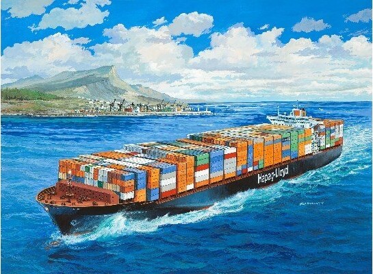 Revell - Colombo Express Container Ship - Skib Byggesæt - 1 700 - Level 4 