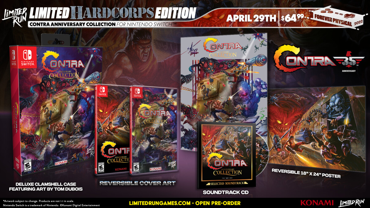 Contra Anniversary Collection Hard Corps Edition