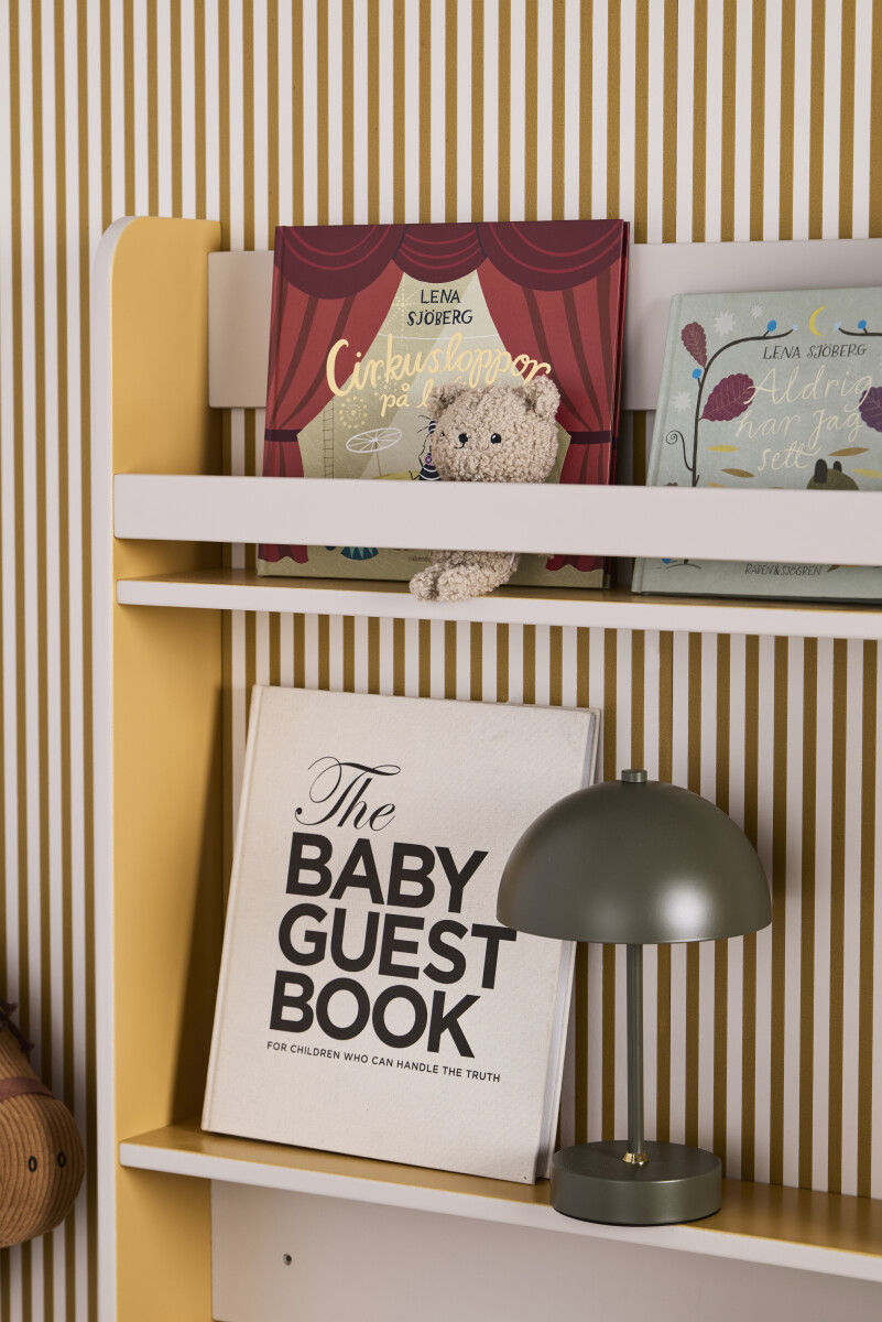 Boghylde Til Børn - Star - Grå Og Sennepsgul - Kids Concept