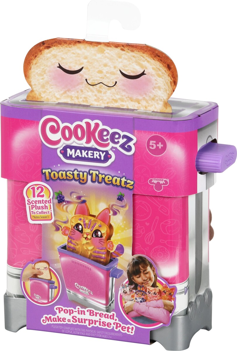 Cookeez Makery Toasty Treatz Toaster - Assorteret