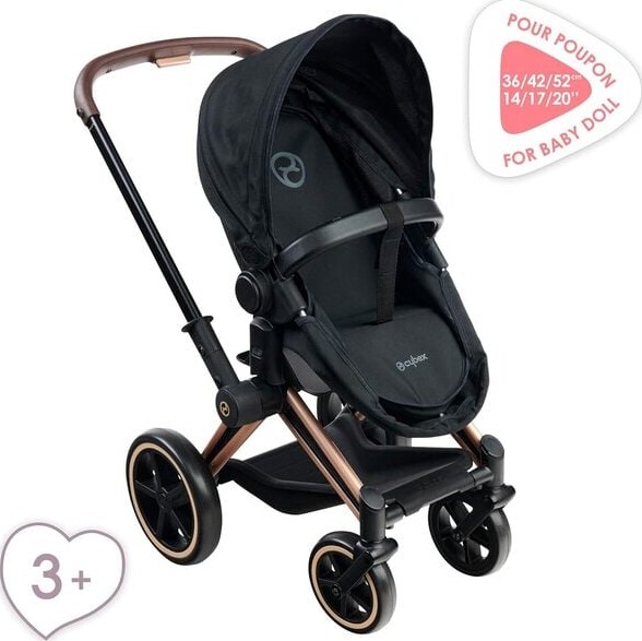Corolle - Mgp 1417 Cybex-3In1 Pram - Blk