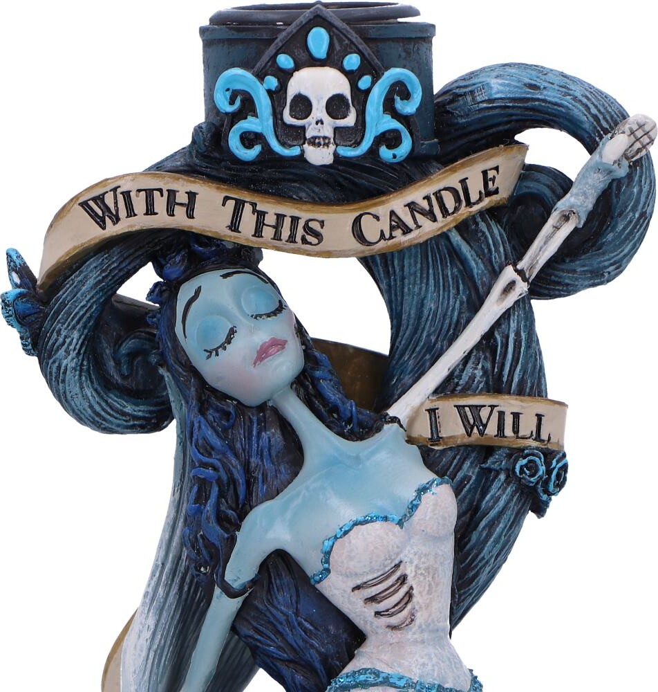 Corpse Bride - With This Candle - Lysestage Figur - Nemesis Now