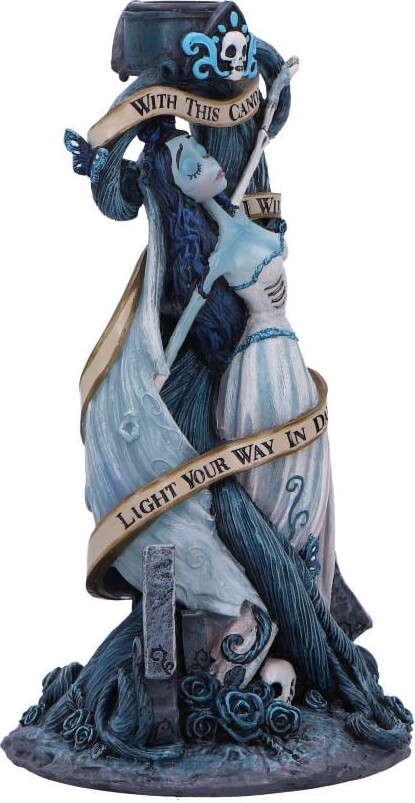 Corpse Bride - With This Candle - Lysestage Figur - Nemesis Now