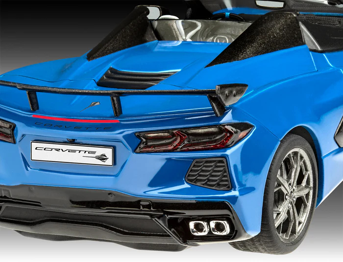 Revell 07750 - Corvette C8 Cabriolet Bil - Build Paint - 1 25