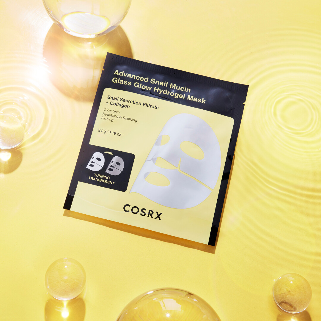 Cosrx - Advanced Snail Mucin Glass Glow Hydrogel Mask - 1 Stk