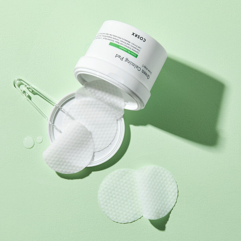 Cosrx - One Step Green Hero Calming Pad Green 70 Pcs - Peeling